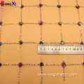 3mm New Design Gold Sequin Imbroidered Fabric